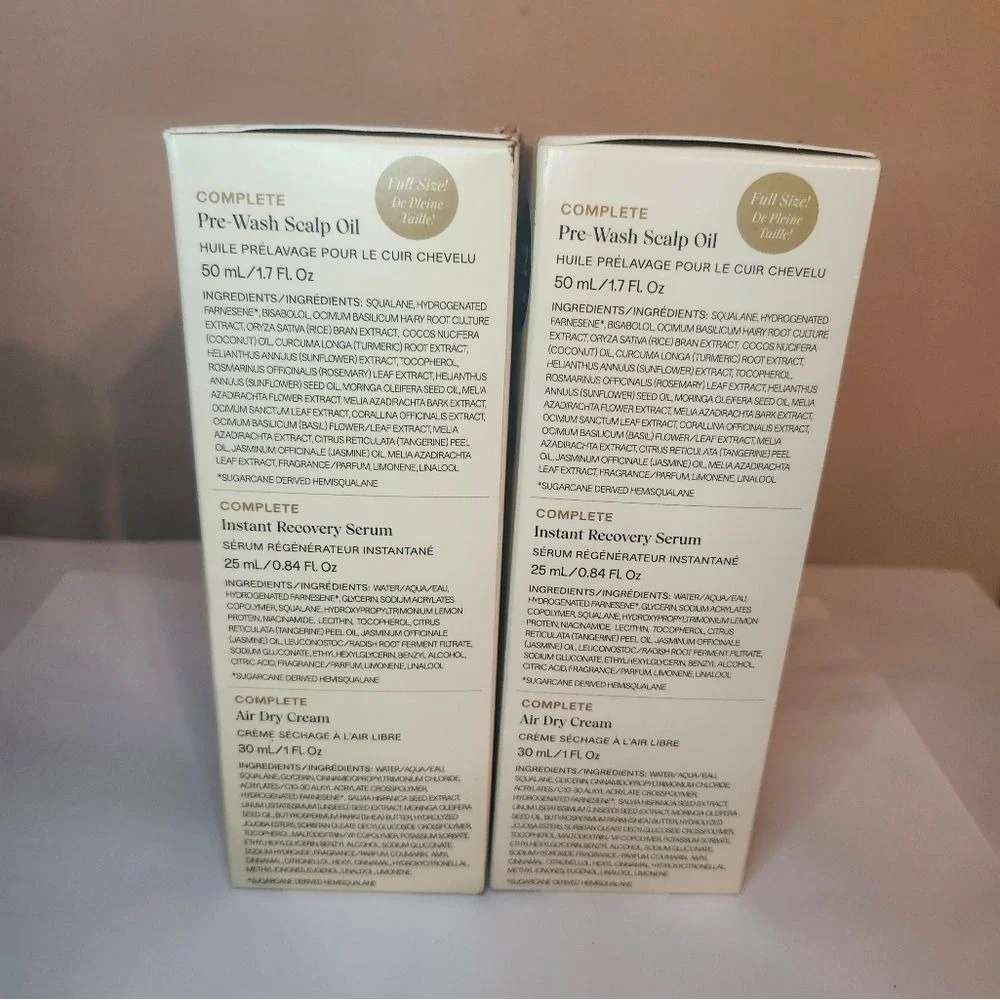 TWO - NIB JVN Trusted Tri Essentials Set
